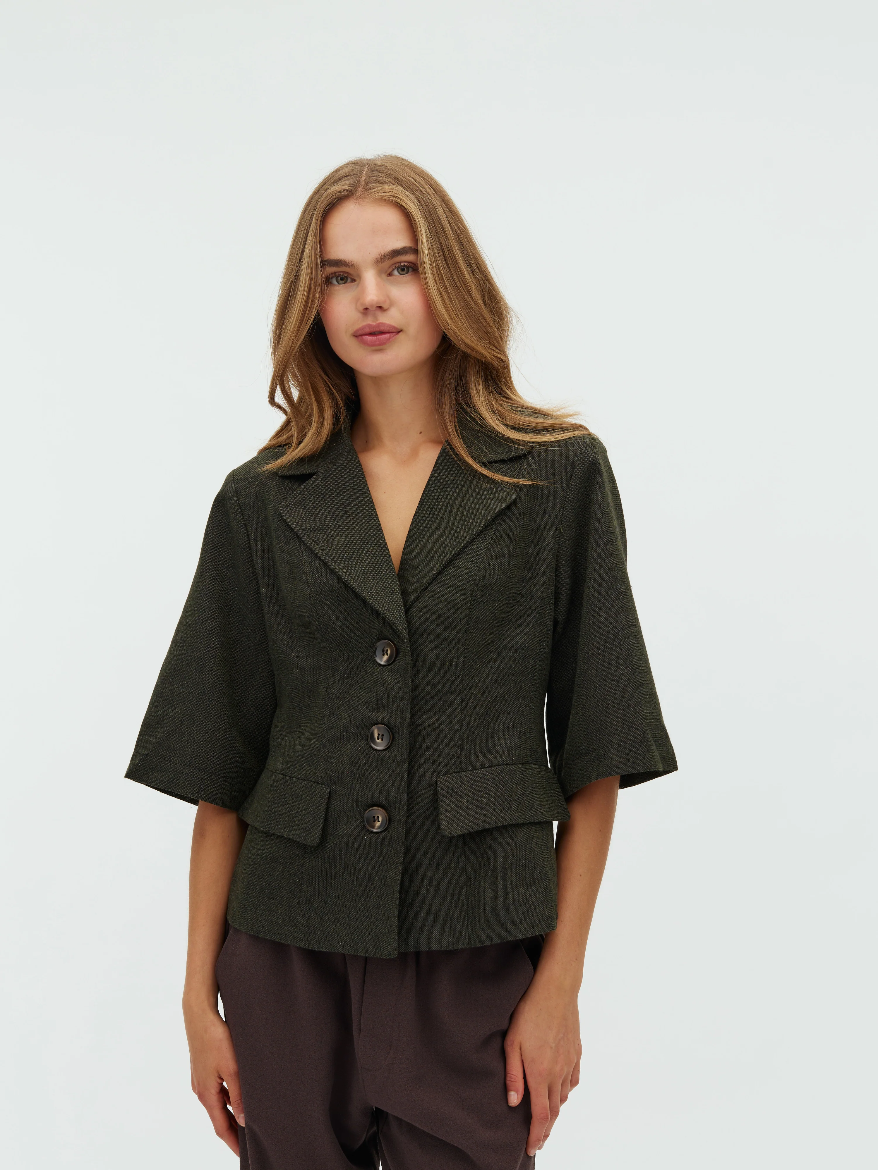 Babea-M Blazer - Green Peper Combo - Image 4