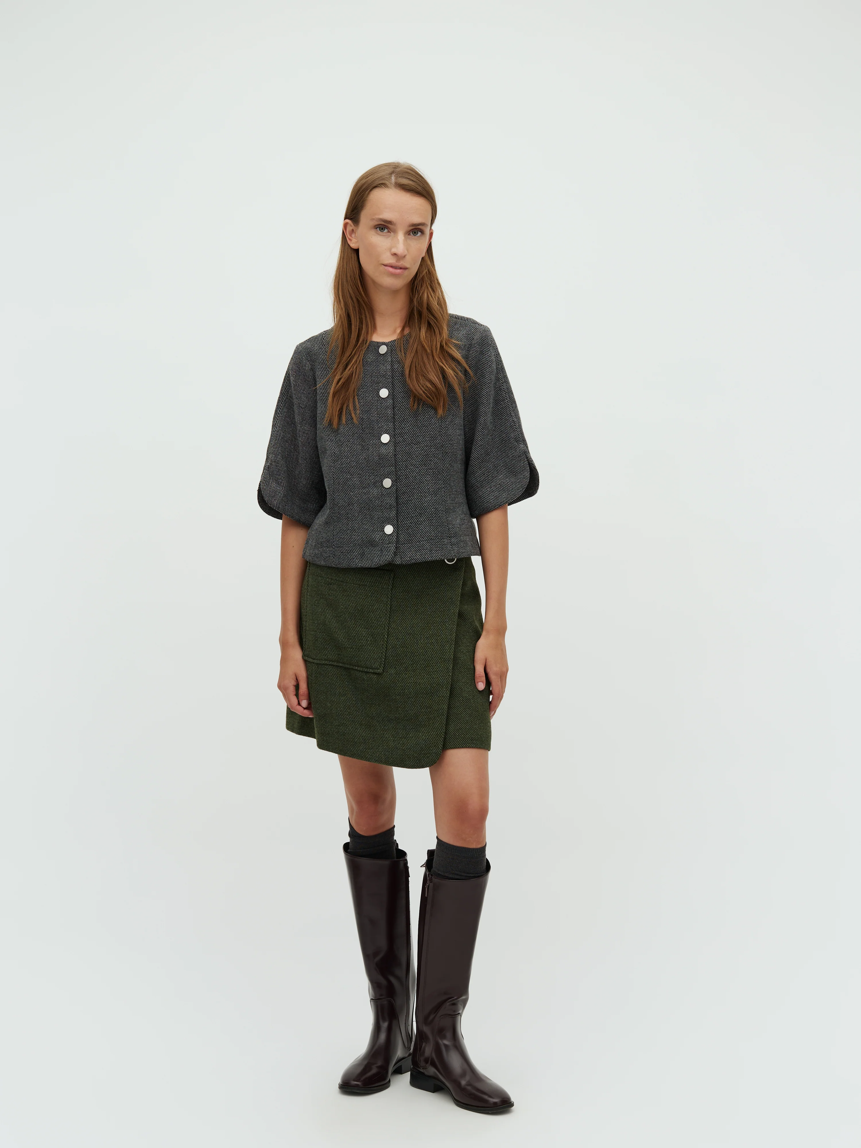 Baomin-M Shirt - Black Twill - Image 3