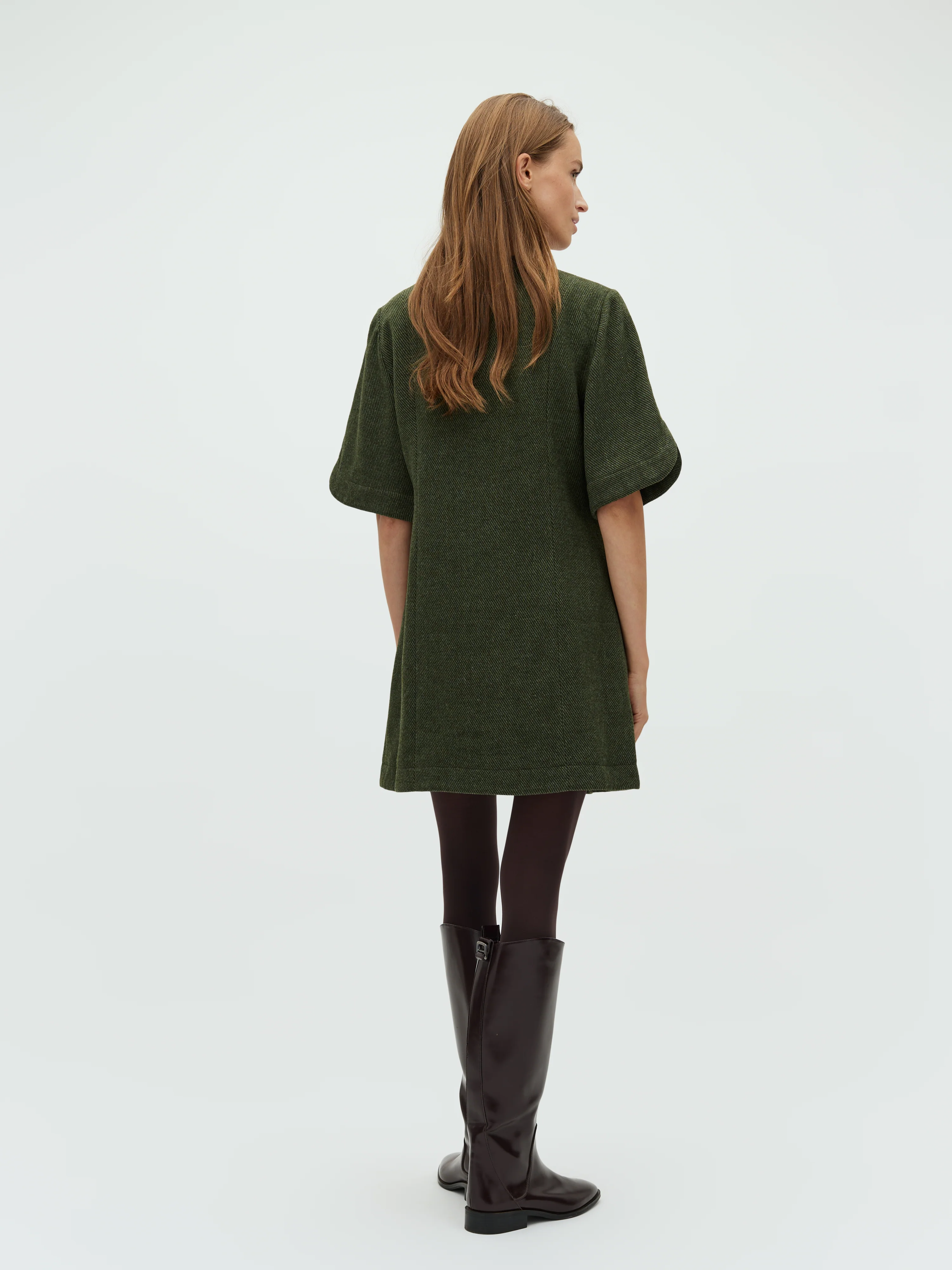 Baomino-M Dress - Army Twill - Image 3