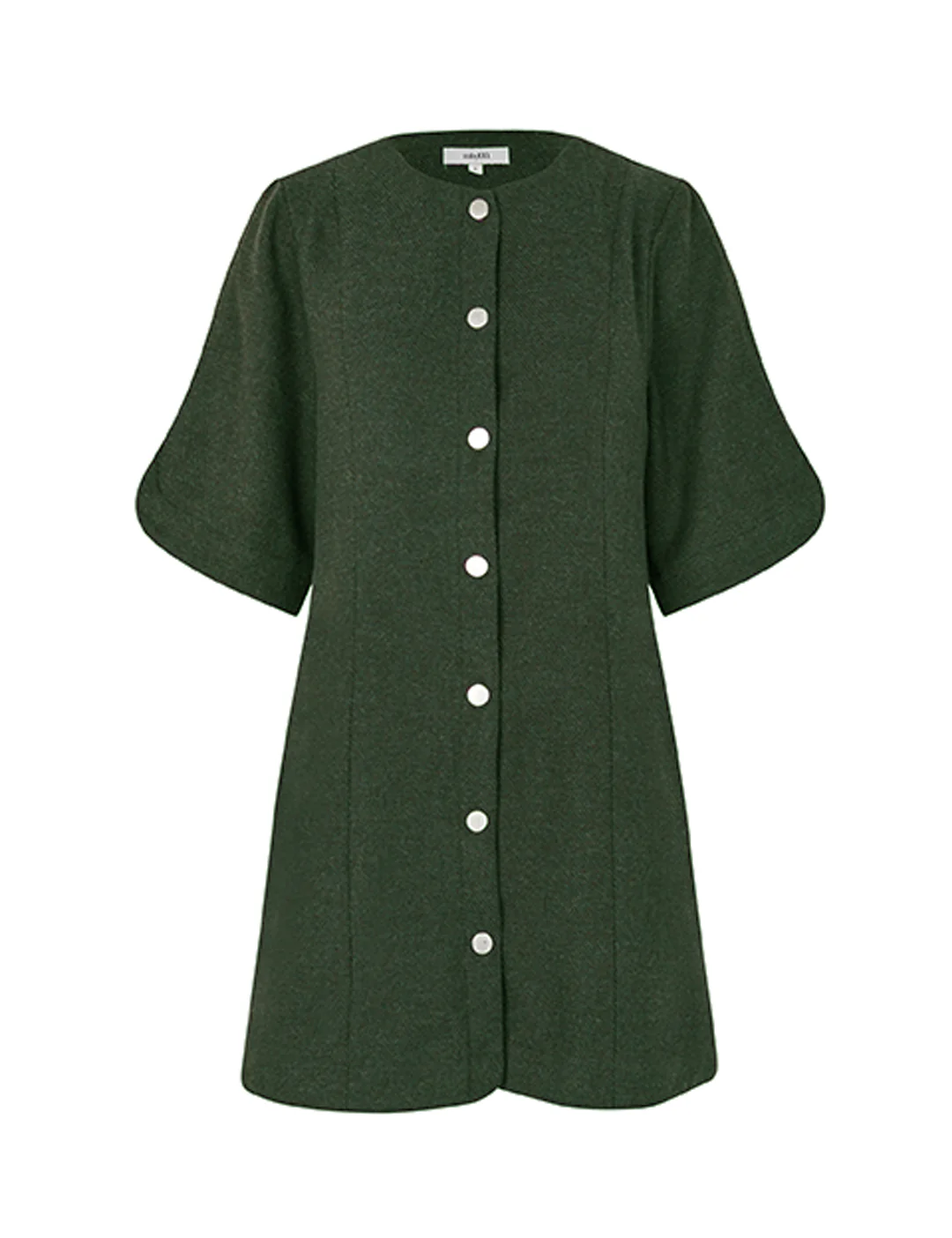 Baomino-M Dress - Army Twill - Image 6