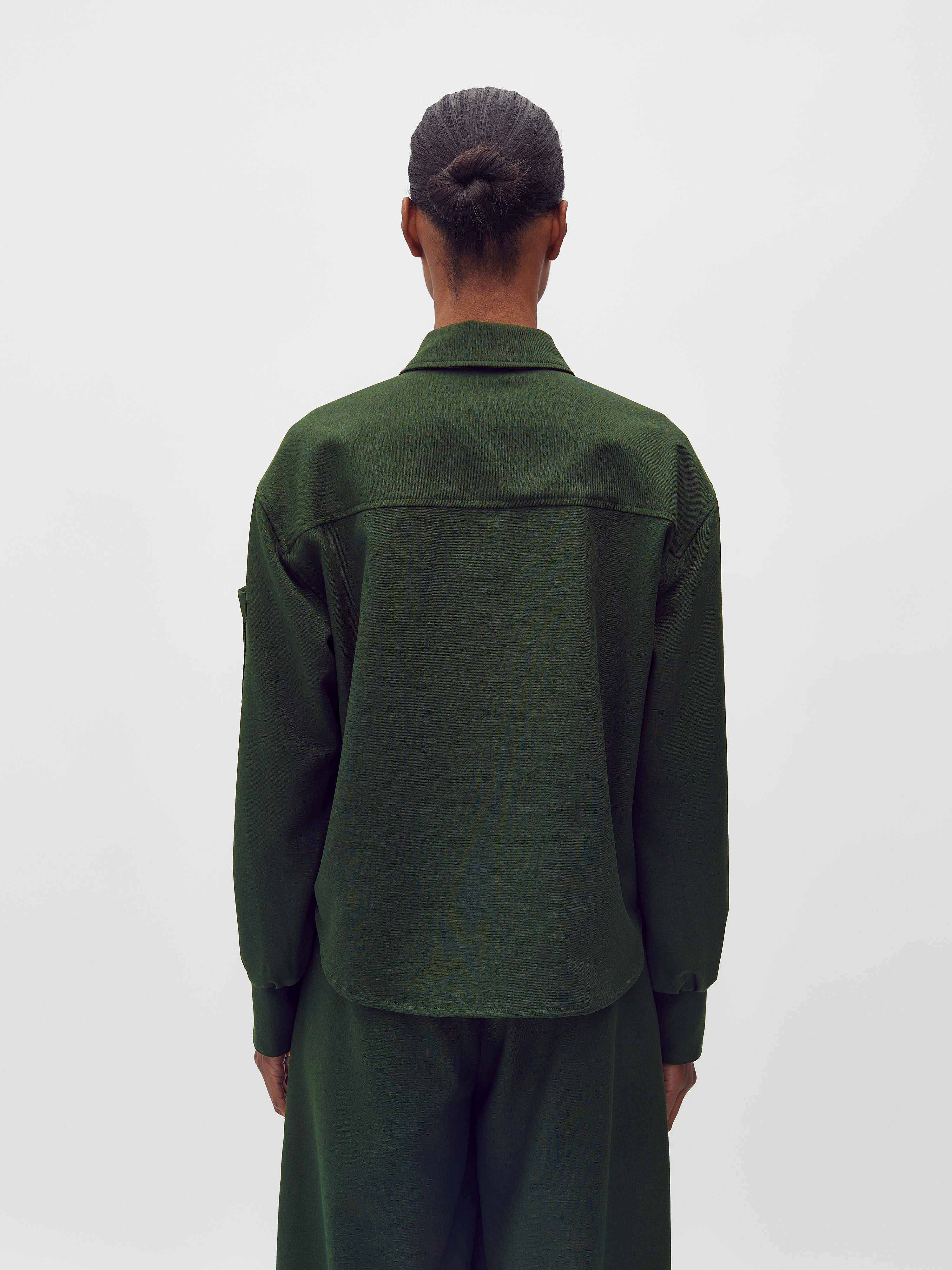 Cammia-M Shirt - Pine Green - Image 3