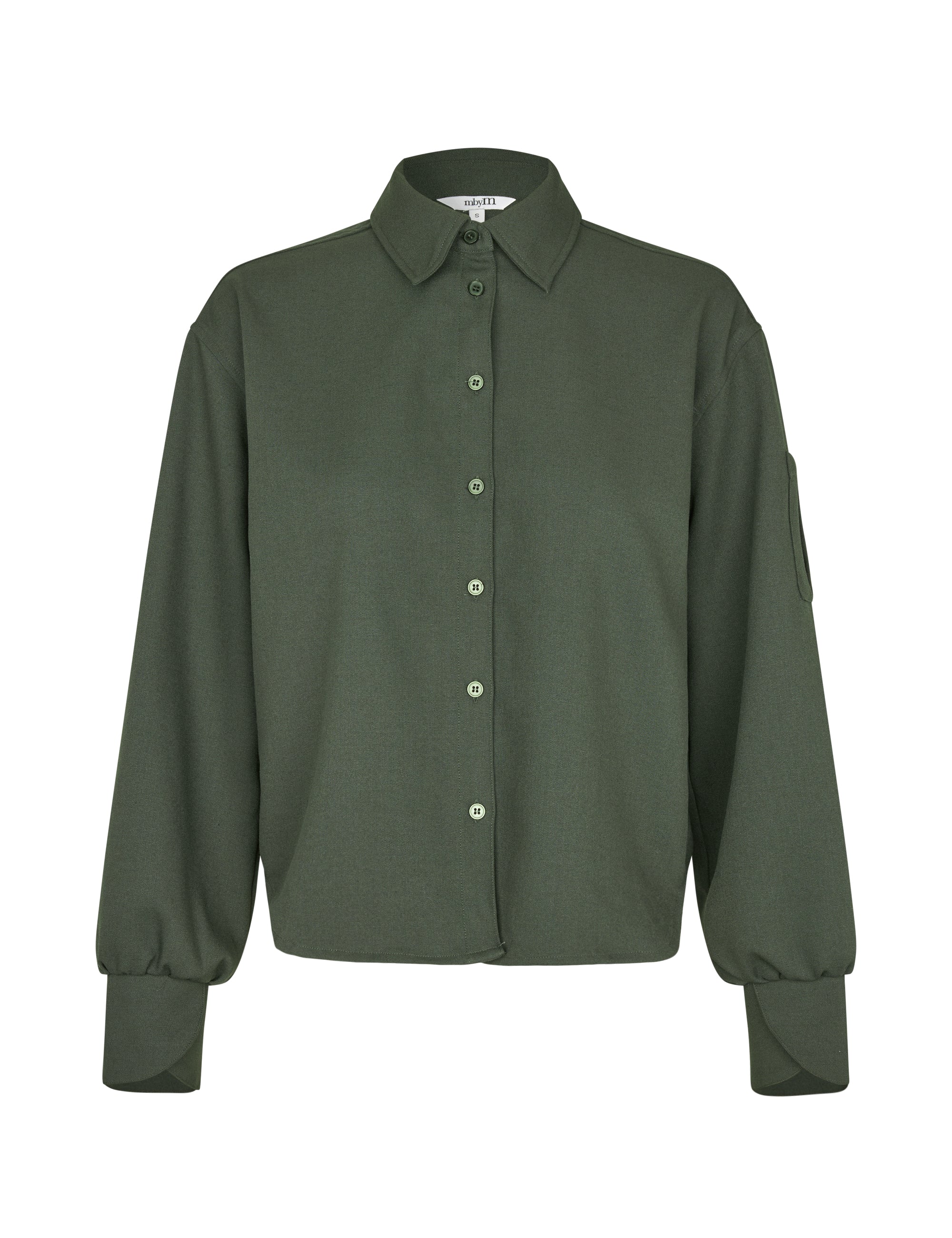 Cammia-M Shirt - Pine Green - Image 5