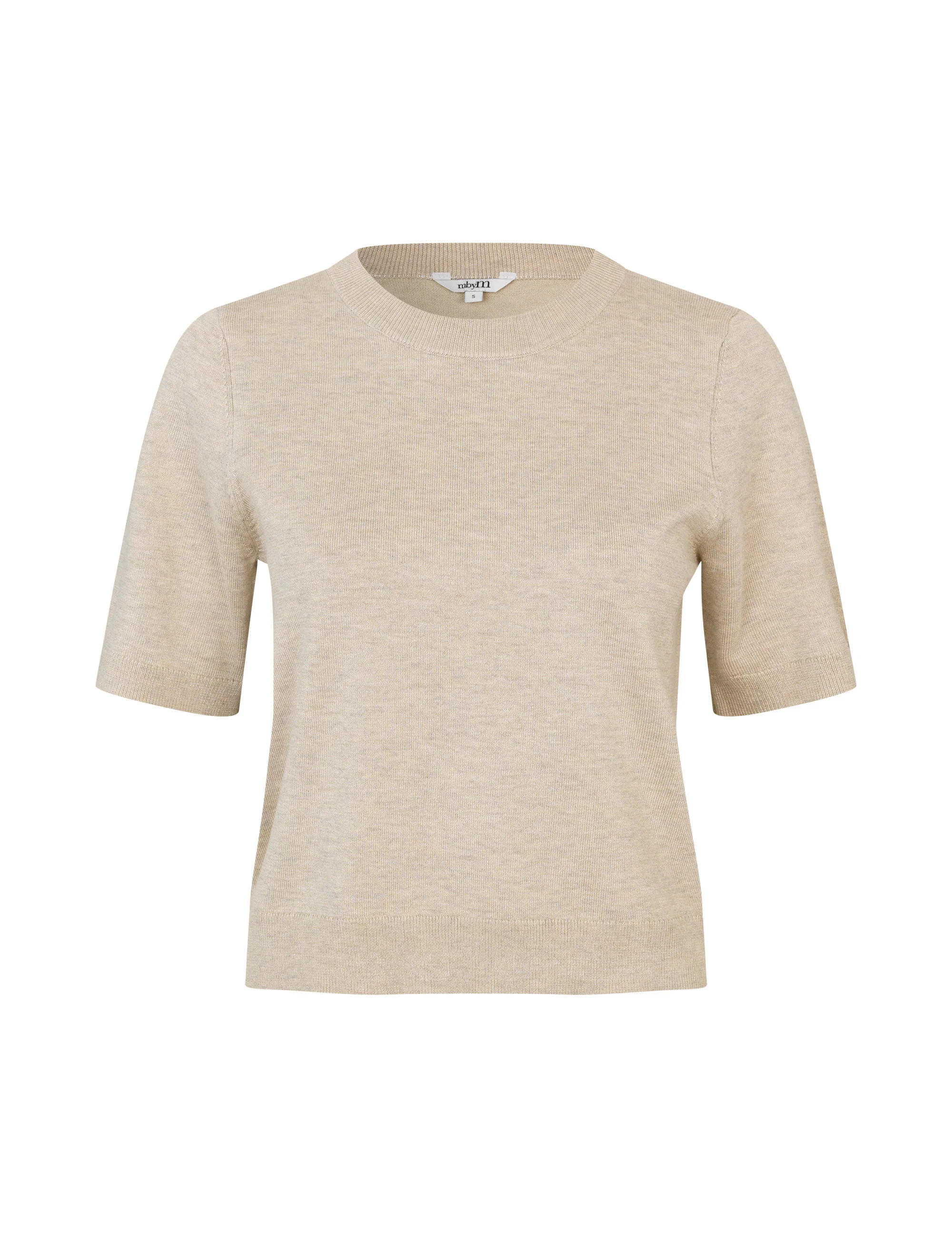 Carla-M Knit Blouse - Island Fossil Melange - Image 6