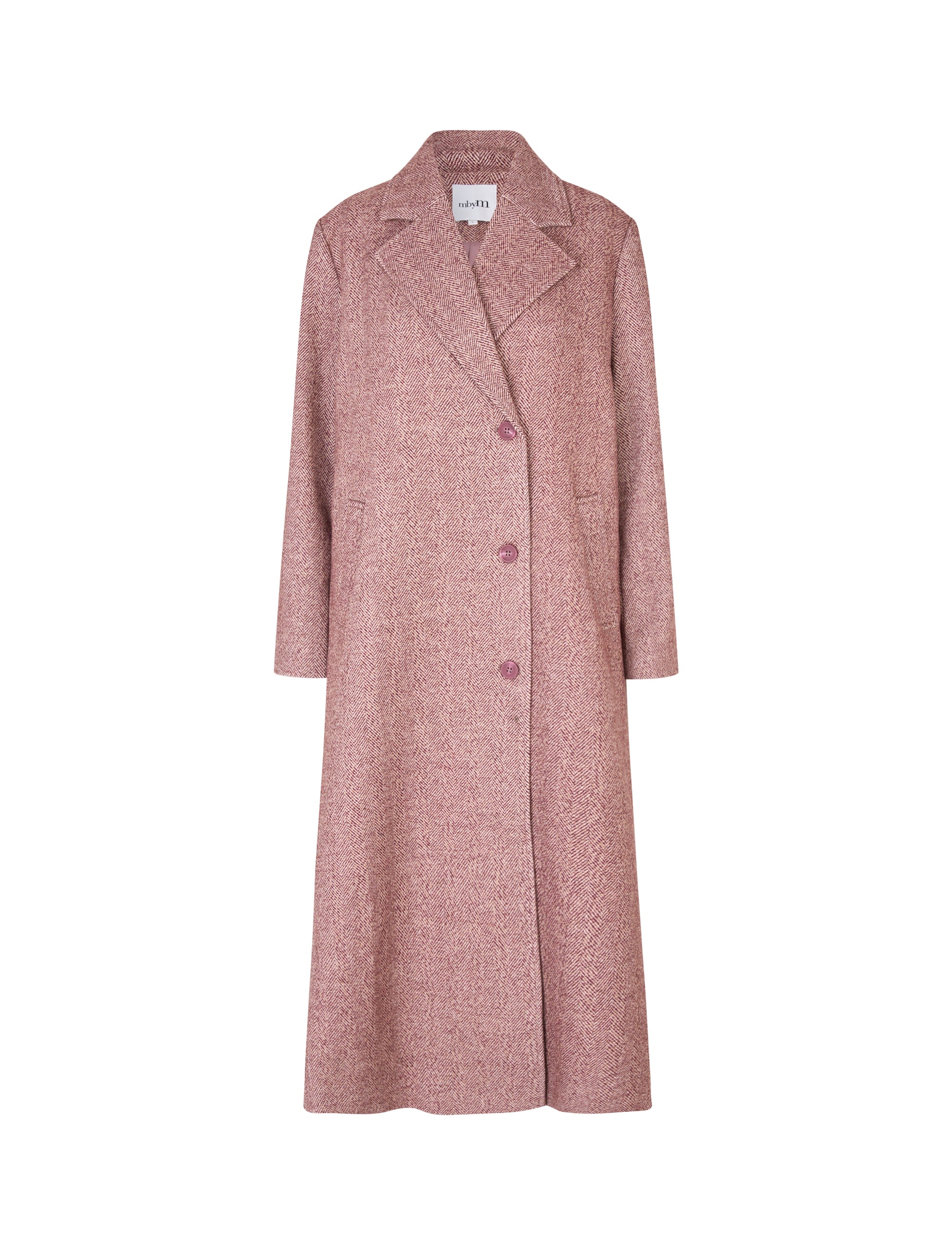 Dyani-M Coat - Fig Melange - Image 5