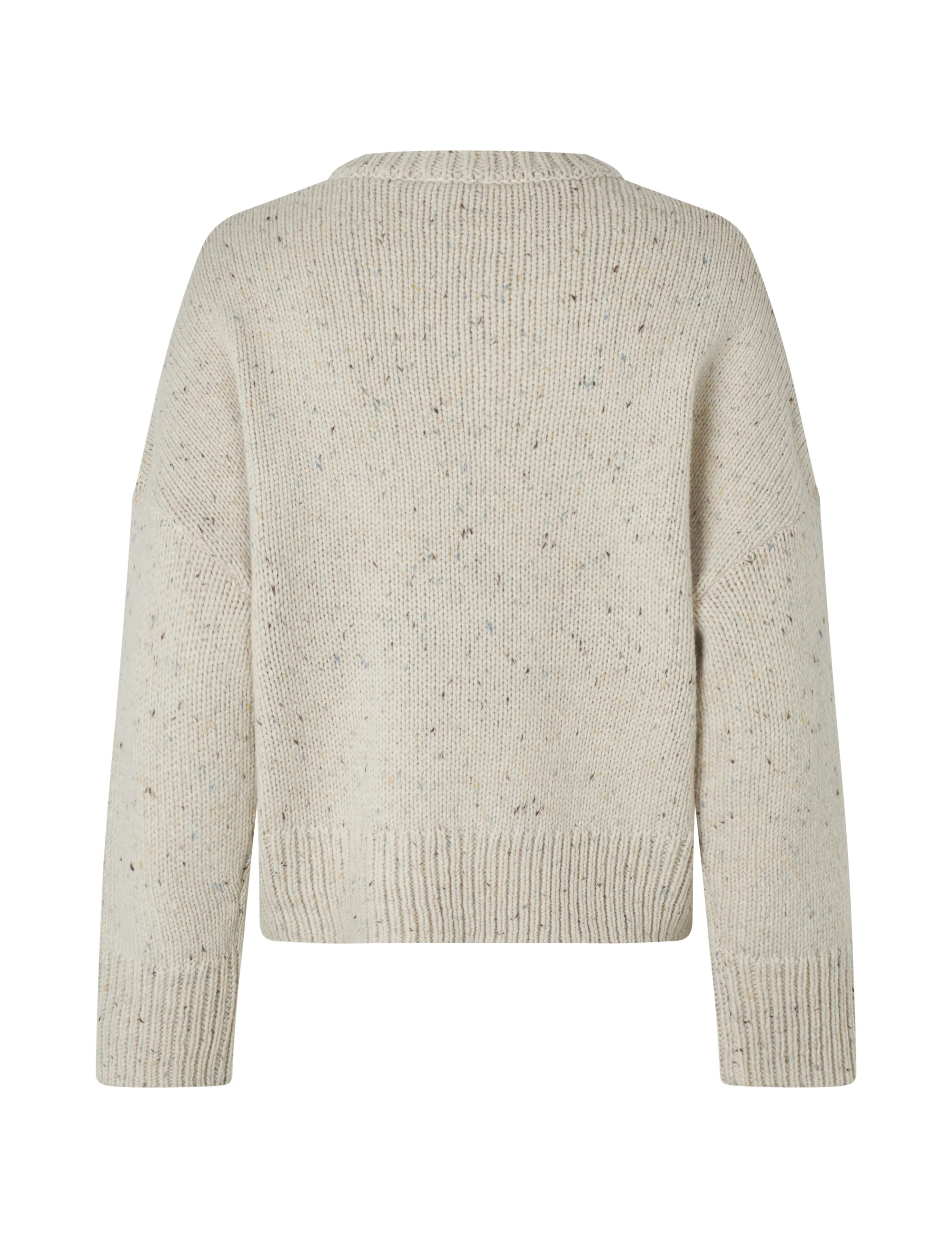 Gillian-M Knit Sweater - Oyster Sprinkle - Image 5