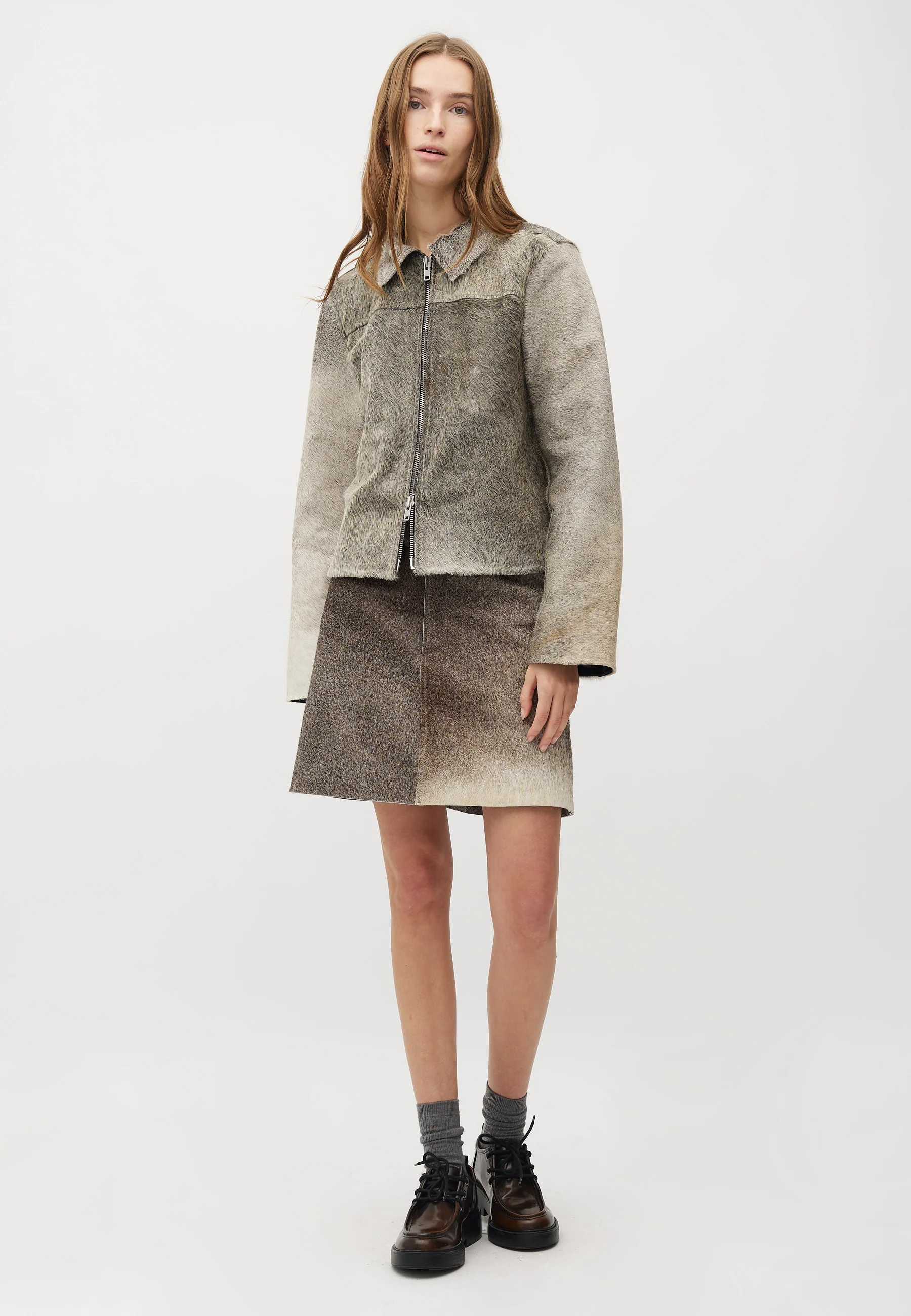 Isata-M Jacket - Grey Cow - Image 3