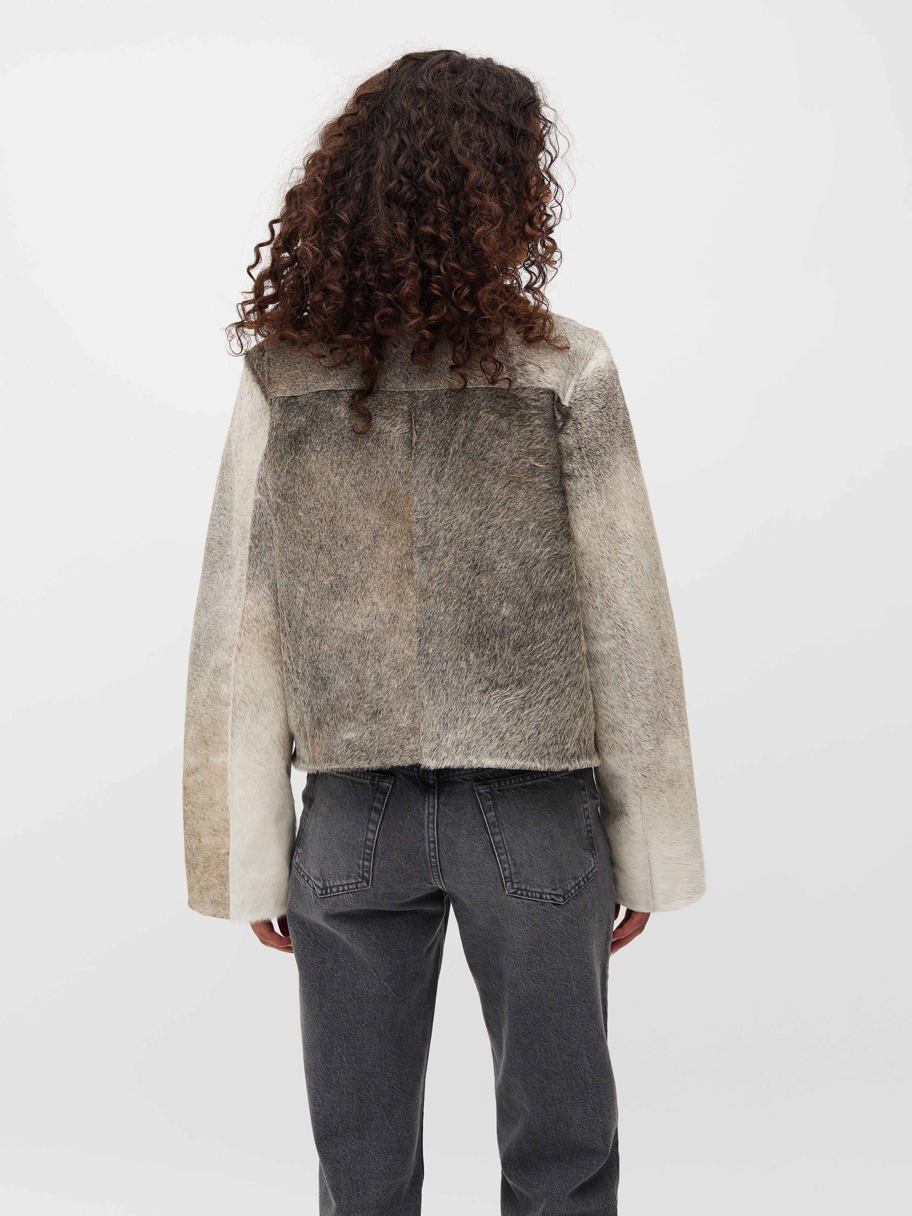 Isata-M Jacket - Grey Cow - Image 7