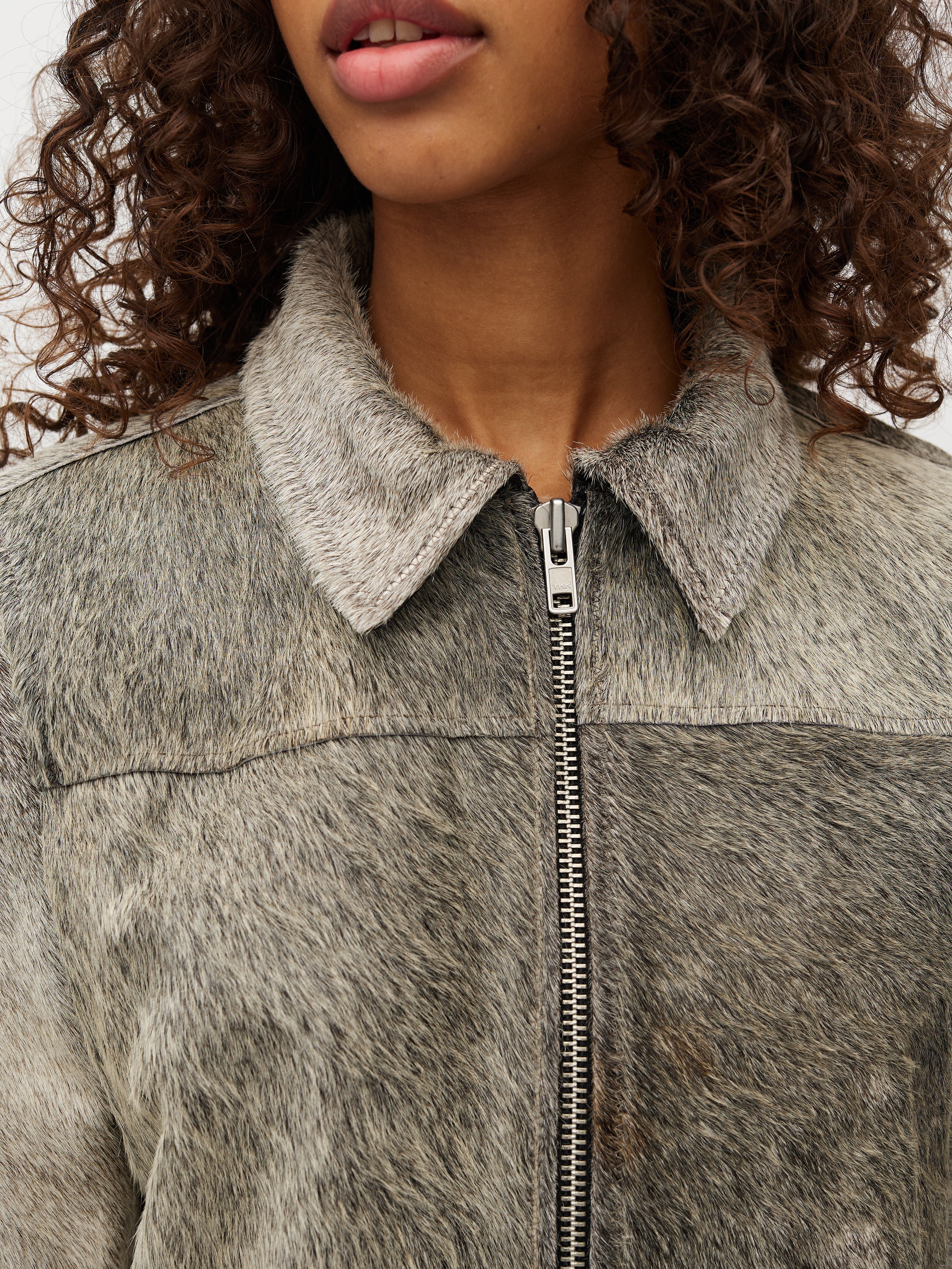 Isata-M Jacket - Grey Cow - Image 8