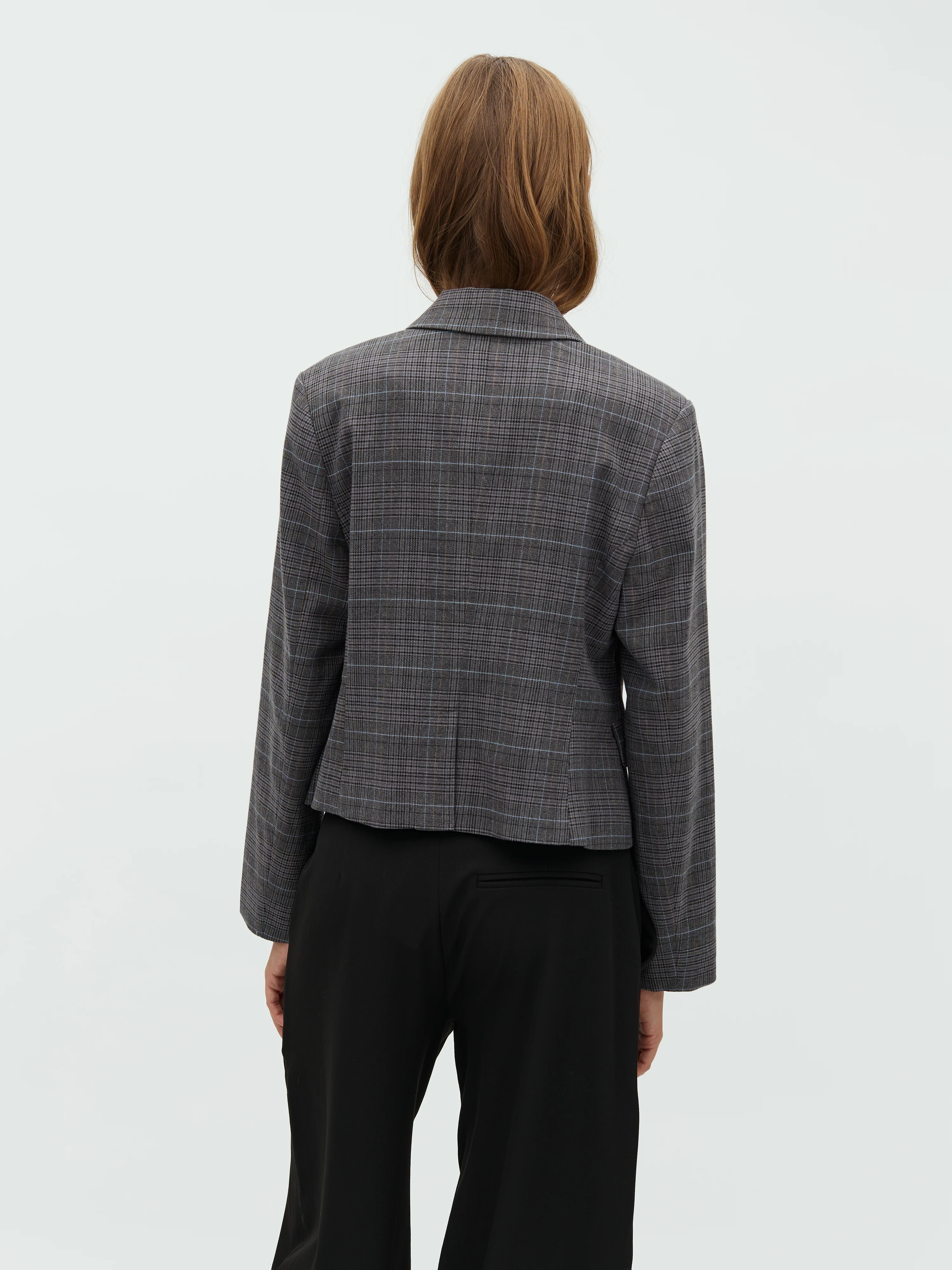 Iva-M Blazer - Grey Check - Image 3