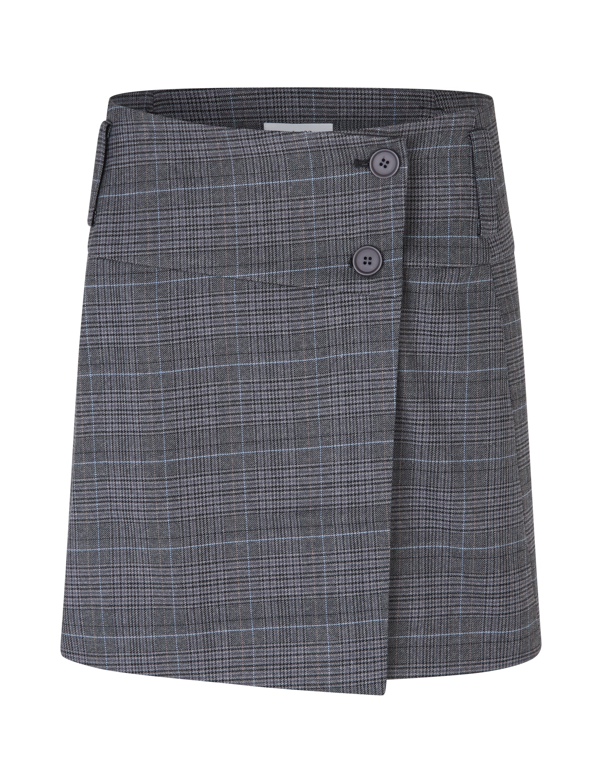 Jeani-M Skirt - Grey Check - Image 5