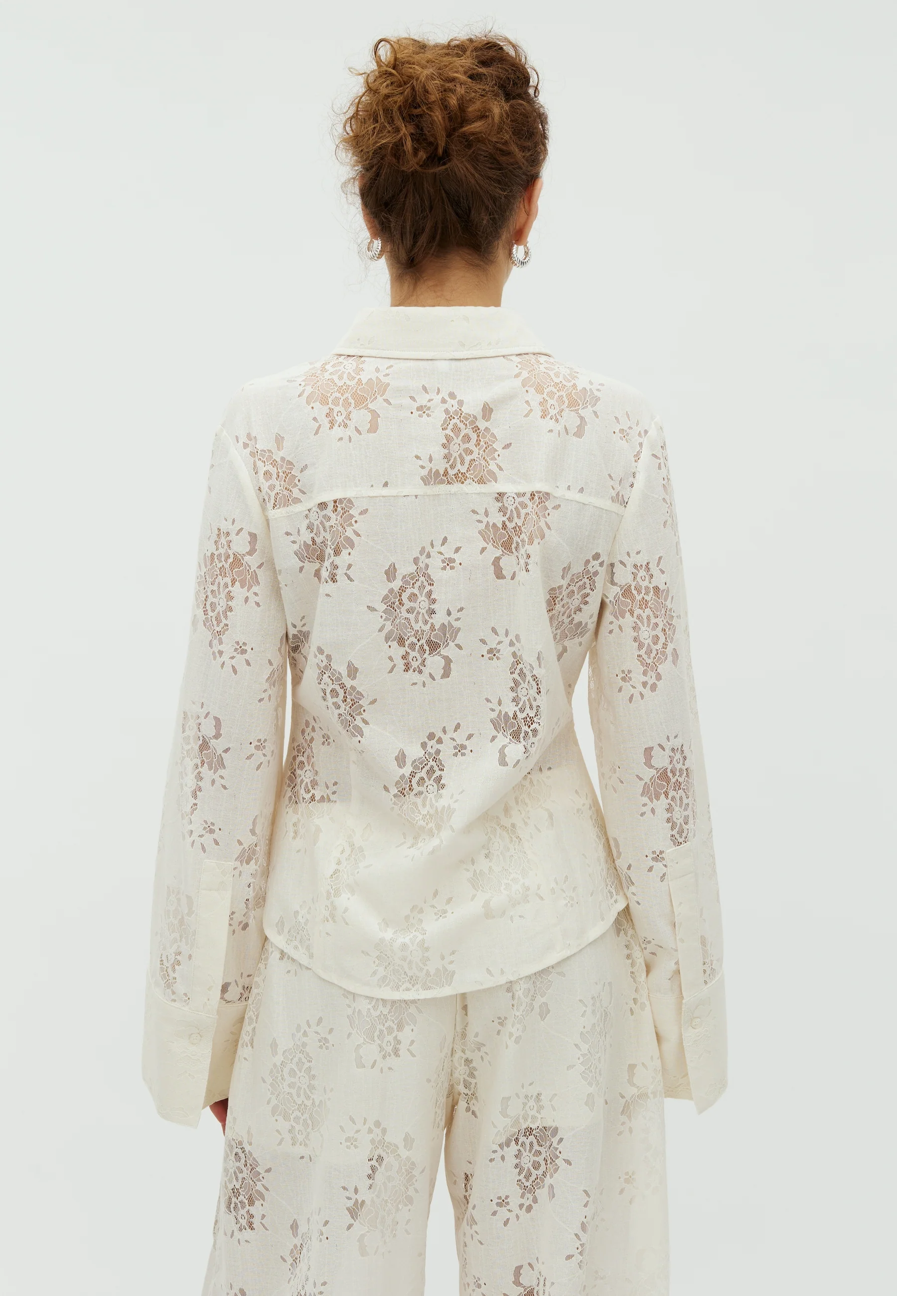 Kalanna L-M Blouse - Sugar - Image 3