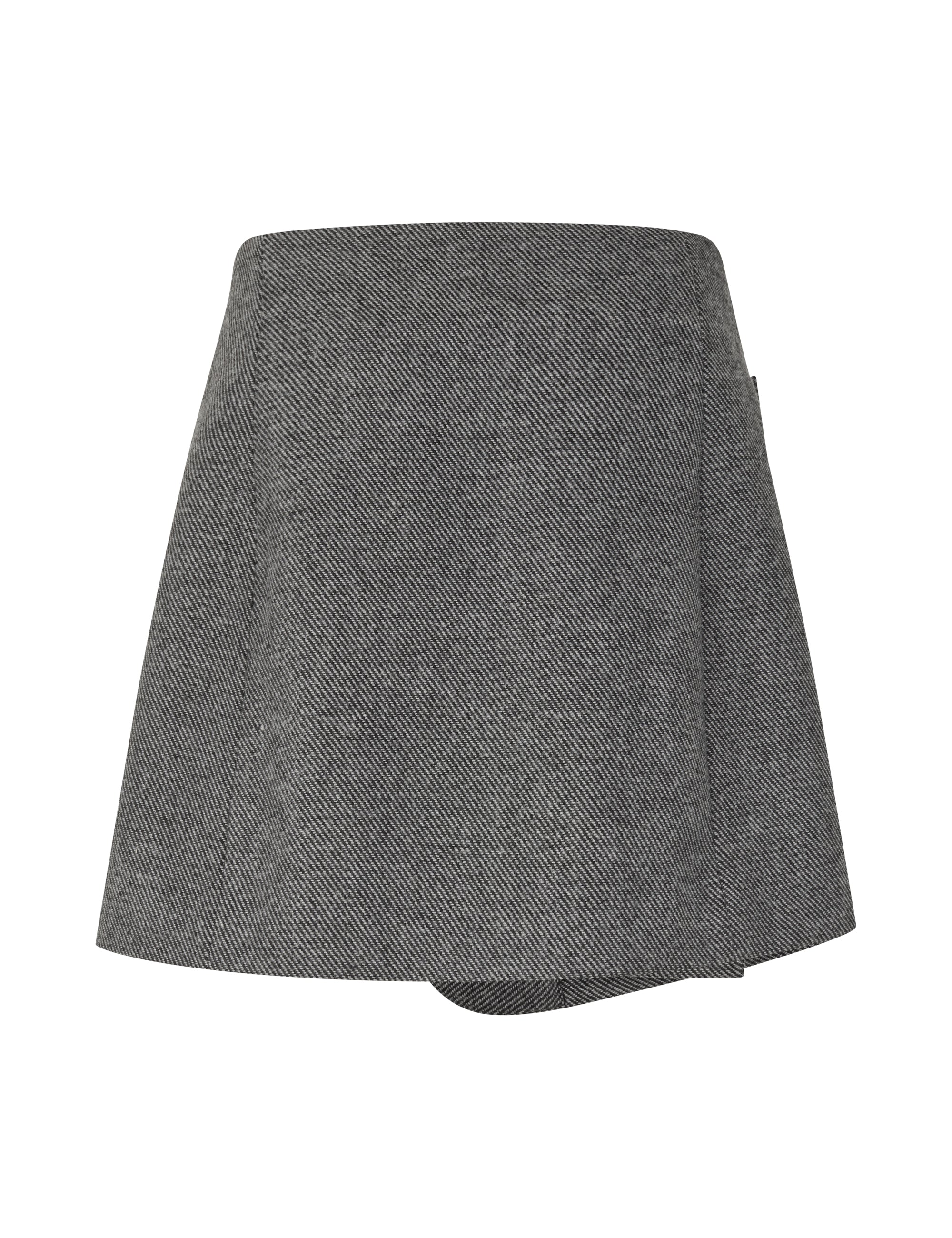 Kayanna-M Skirt - Black Twill - Image 4