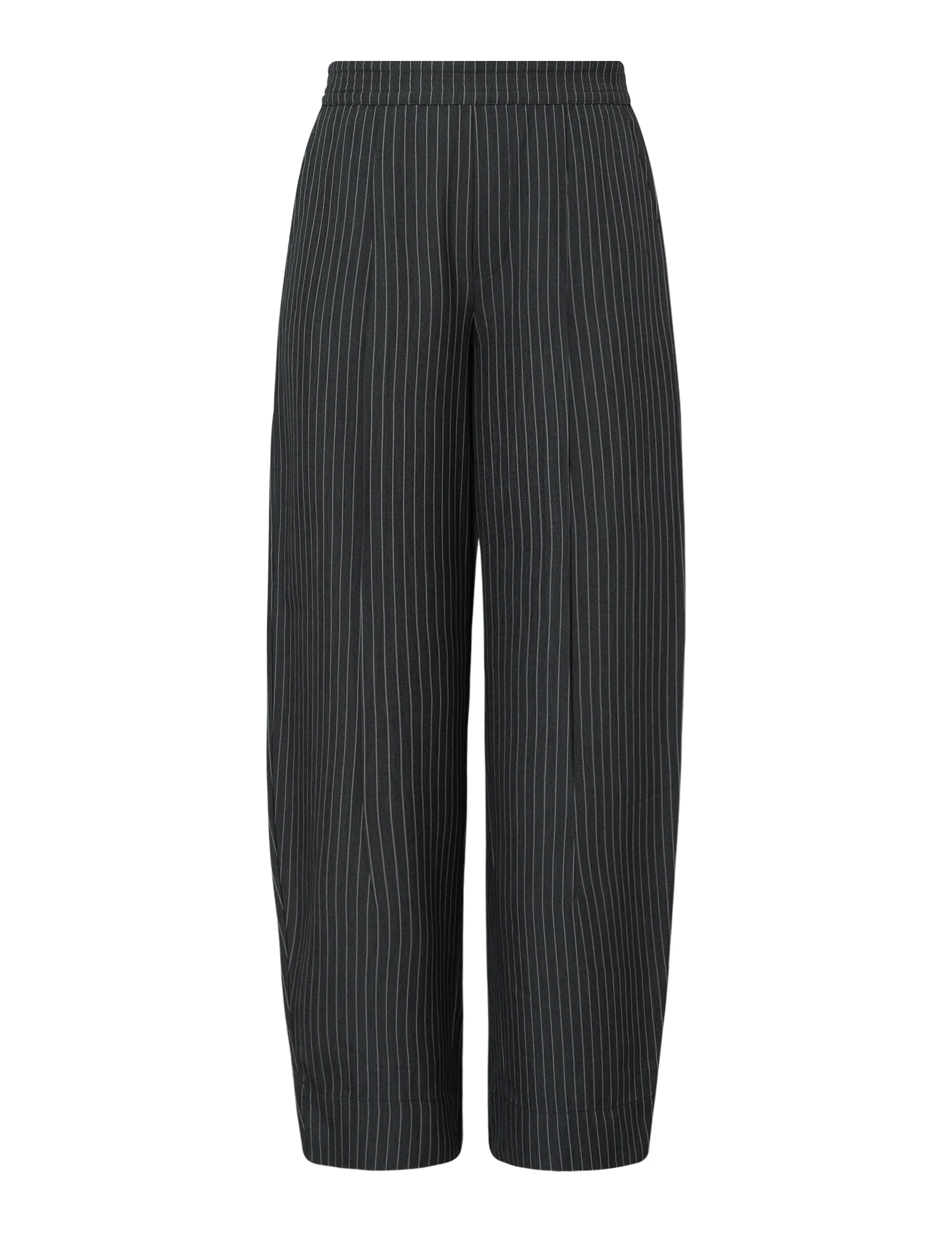 Leontina-M Pants - Grey Pinestripe - Image 5