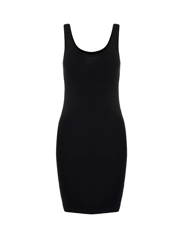 Lina Basic Top - Black - Image 4