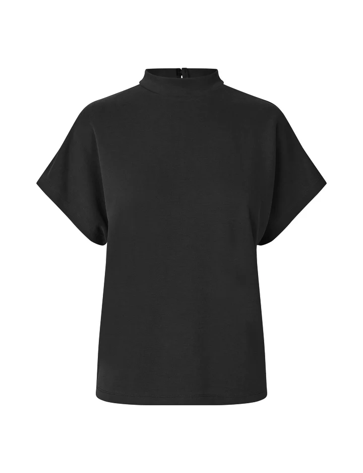 Linea Short-M T-shirt - Black - Image 4