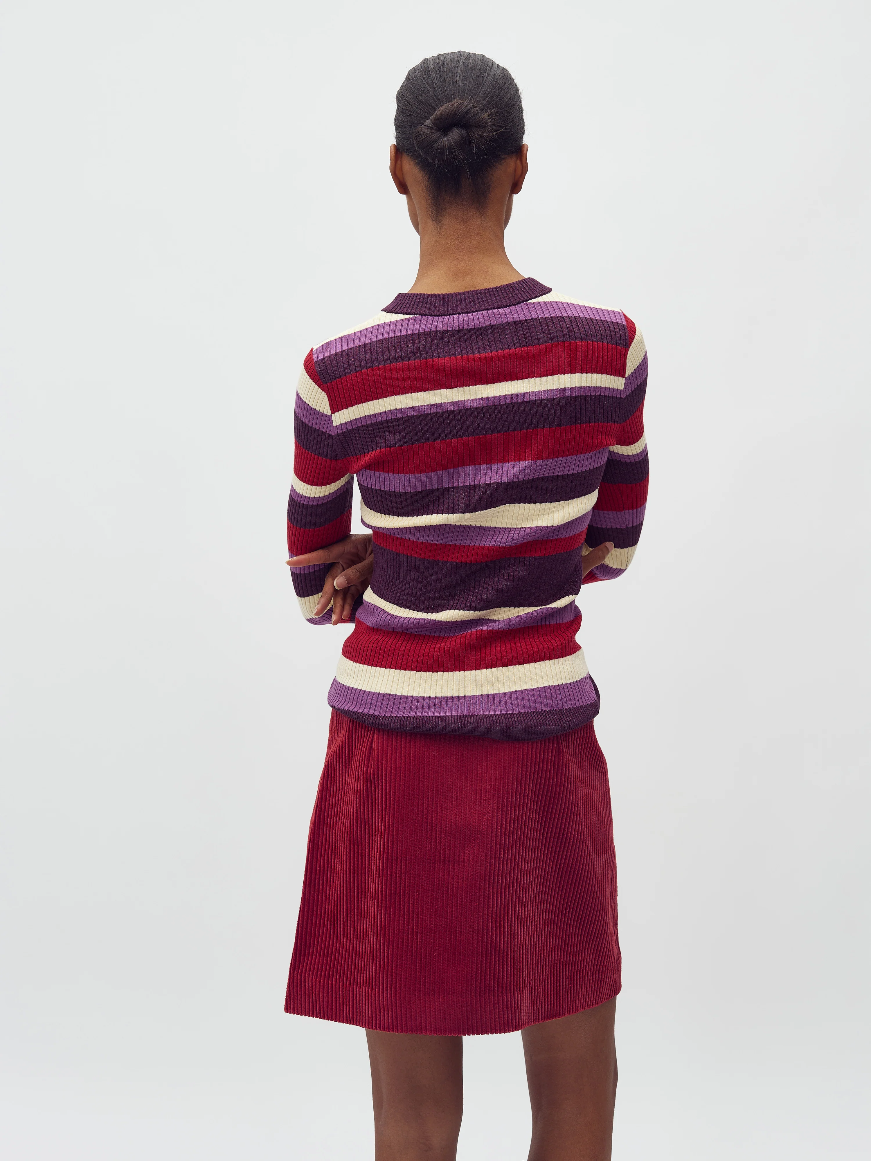 Marlie-M Skirt - Karanda Red - Image 3