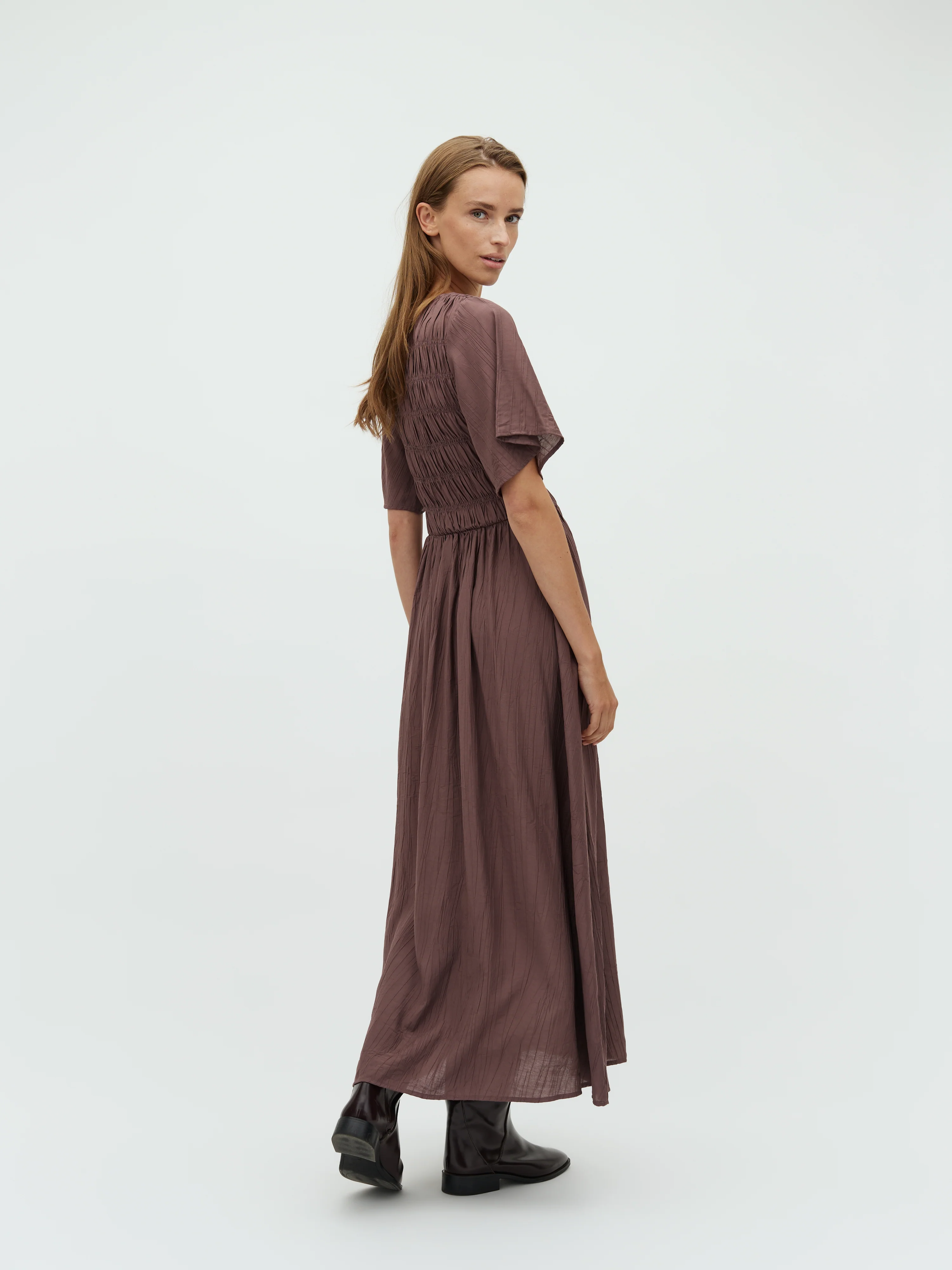 Mehina-M Dress - Brown Lilac - Image 3