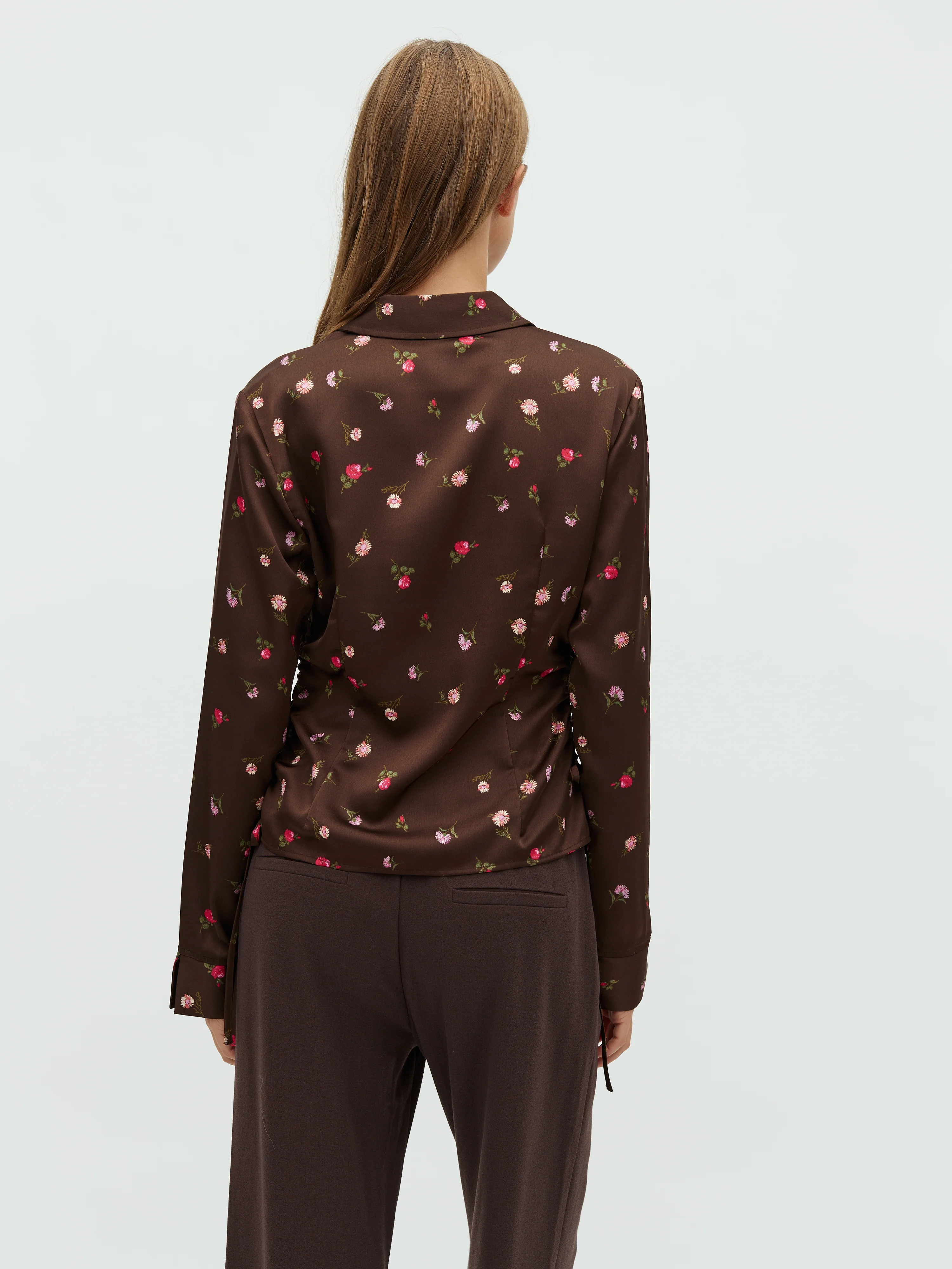 Nura-M Shirt - Dark Evaline Print - Image 3