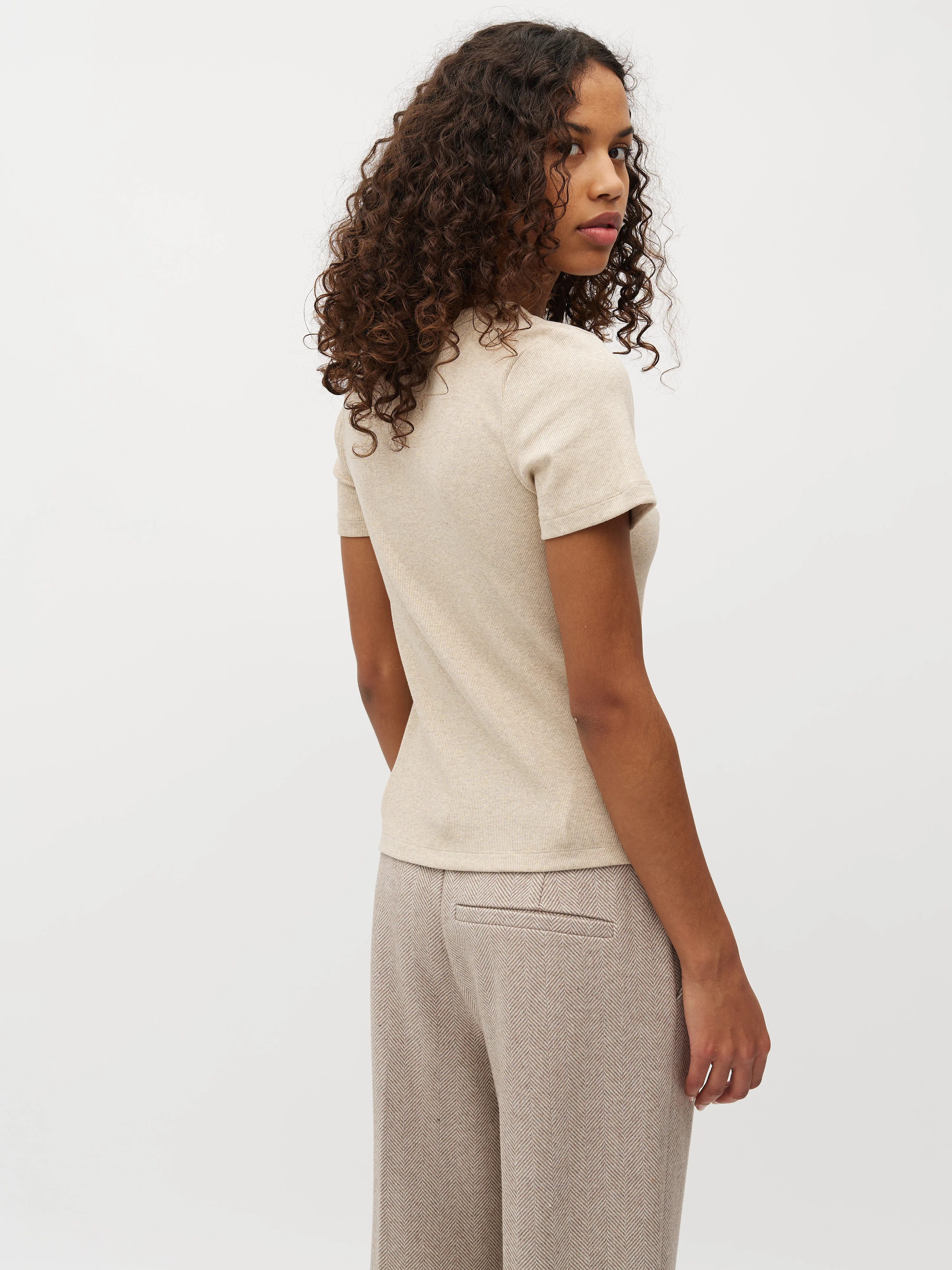 Otis-M T-shirt - Earth Melange - Image 3