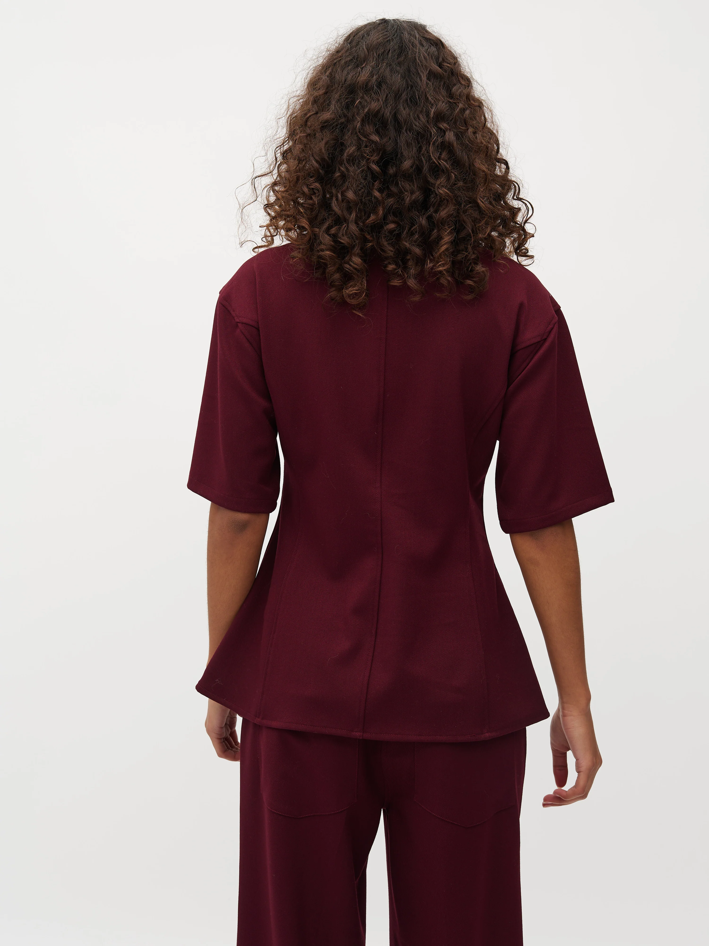 Peplina-M Shirt Blouse - Fig - Image 3