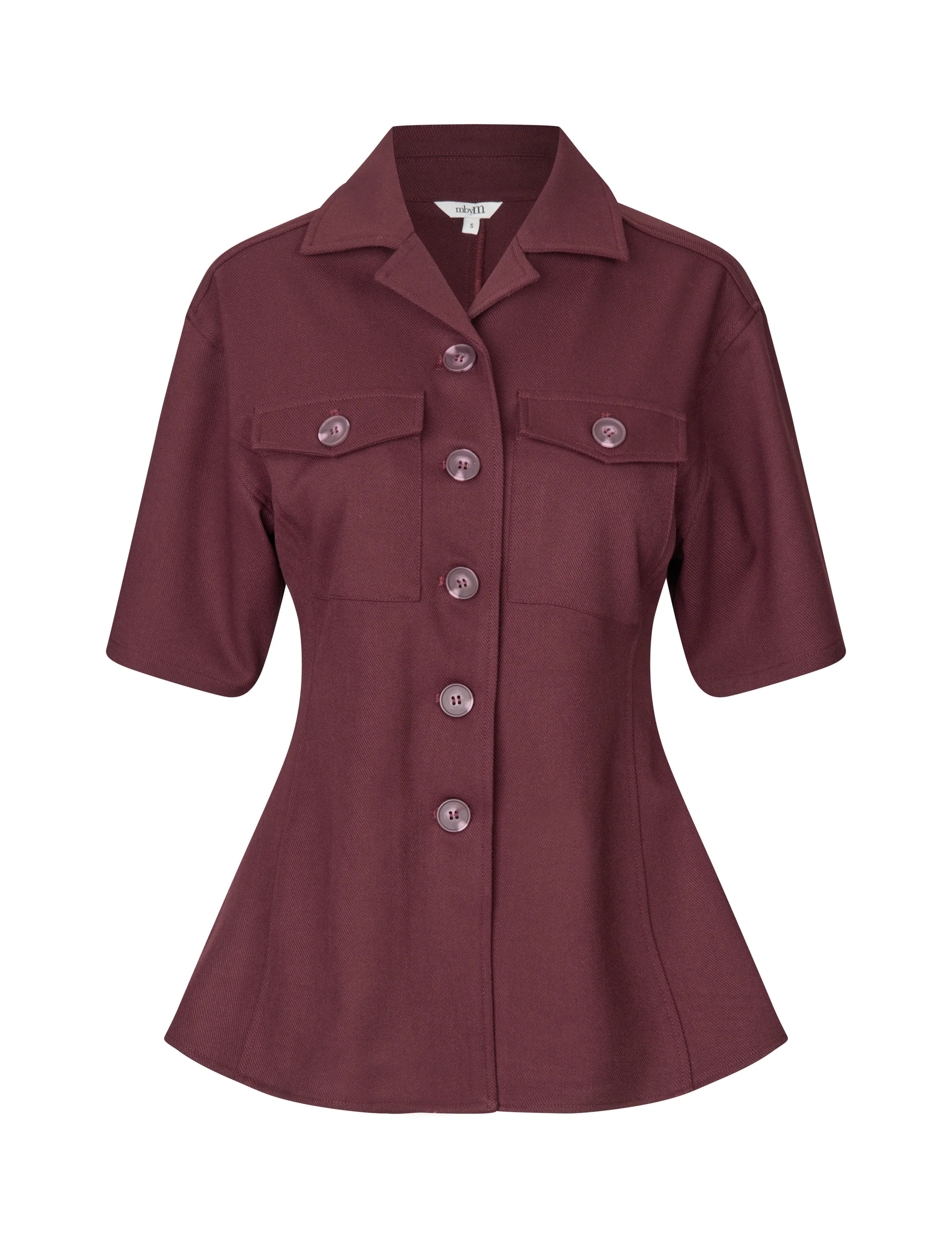 Peplina-M Shirt Blouse - Fig - Image 5