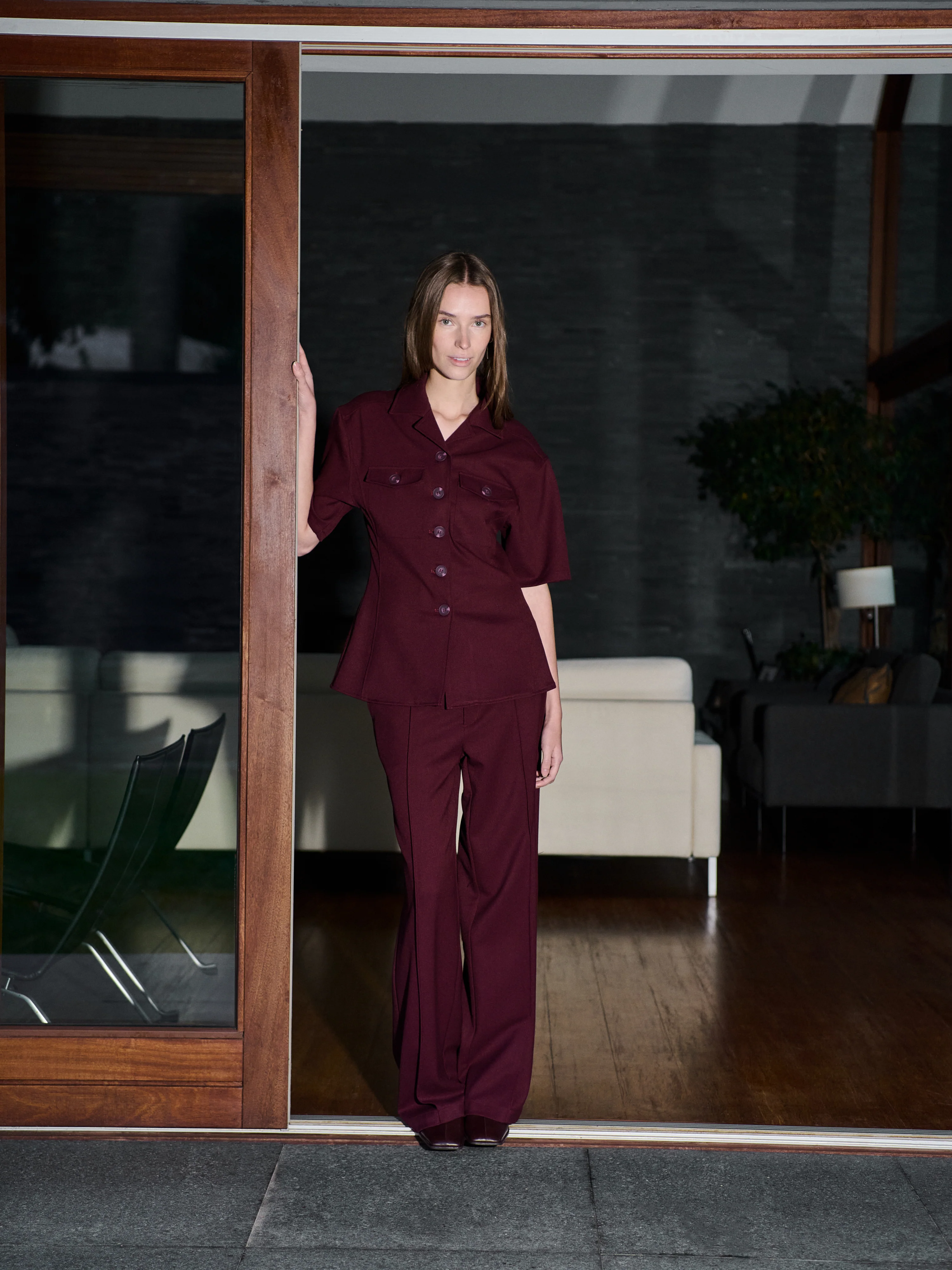 Peplina-M Shirt Blouse - Fig - Image 7