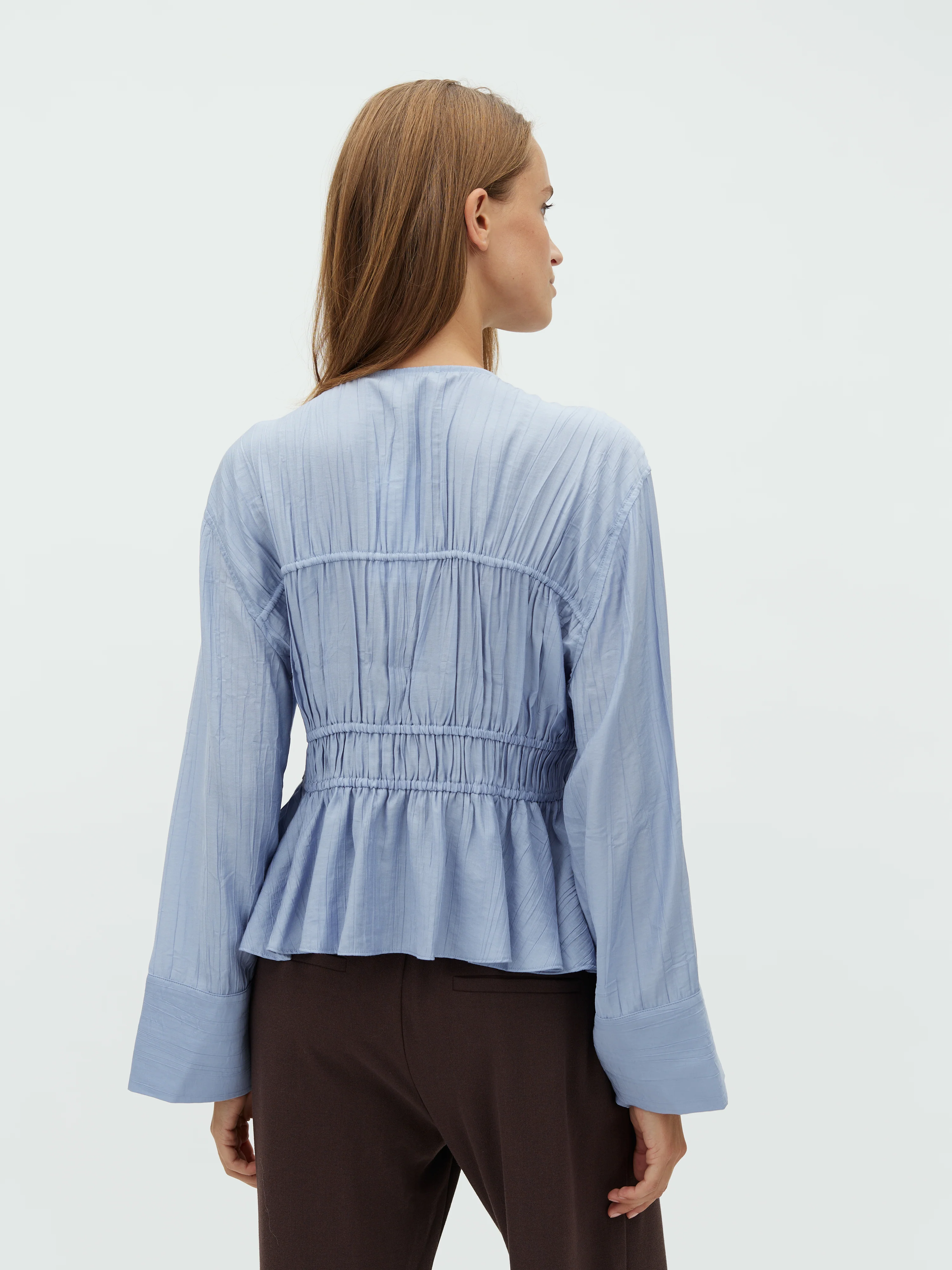 Taneil LS-M Blouse - Blue Lilac - Image 3