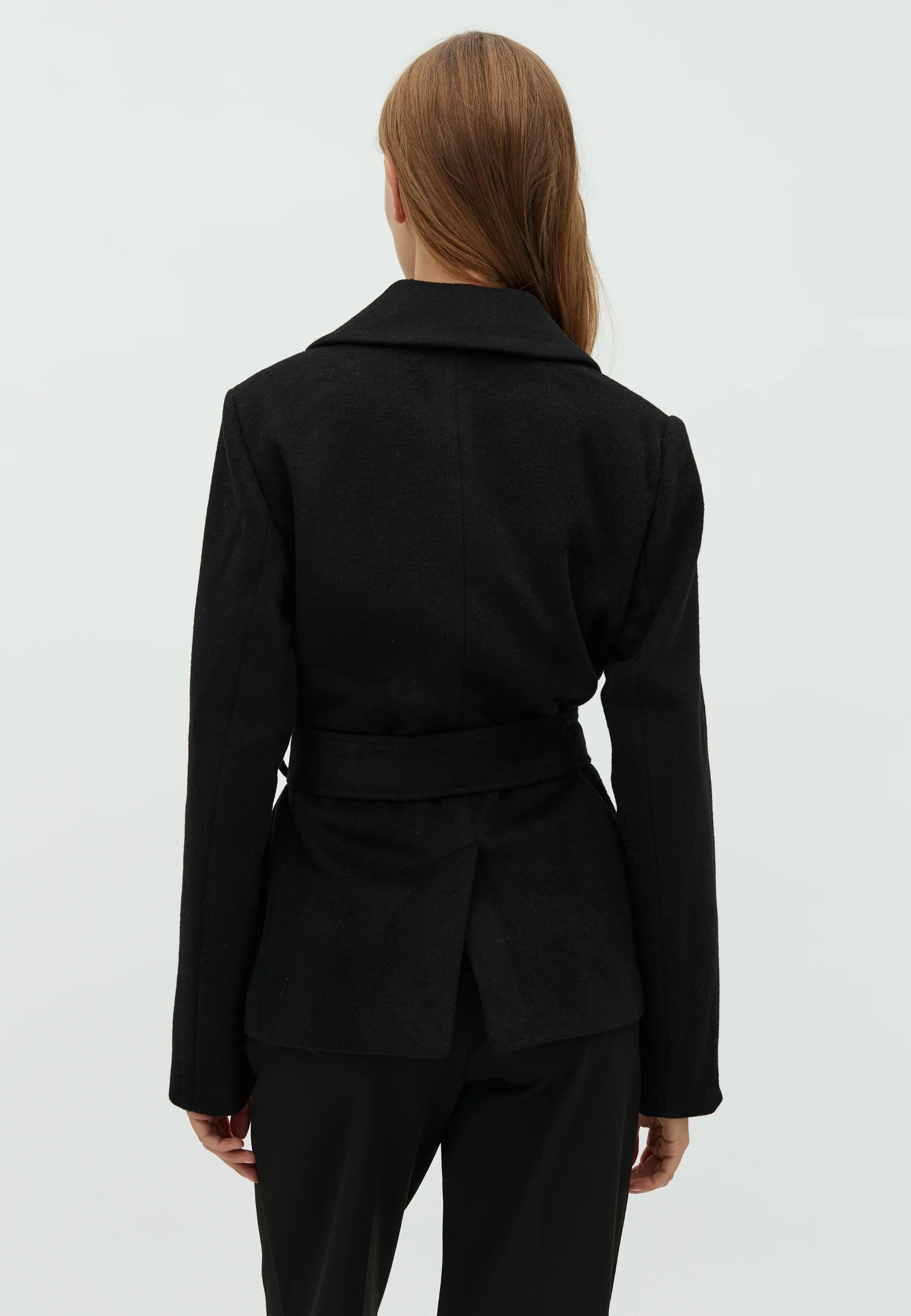 Tanni Short-M Coat - Black - Image 4