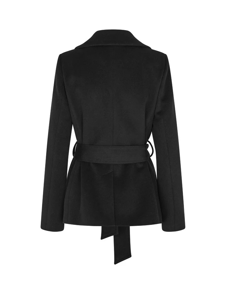 Tanni Short-M Coat - Black - Image 6