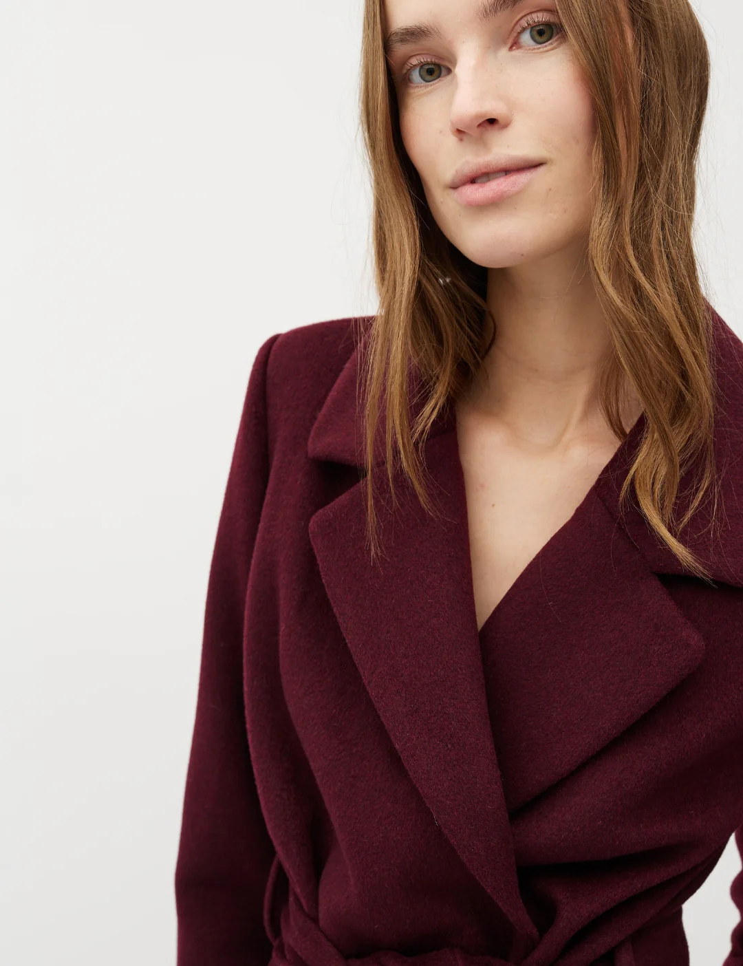 Tanni Short-M Coat - Fig - Image 3