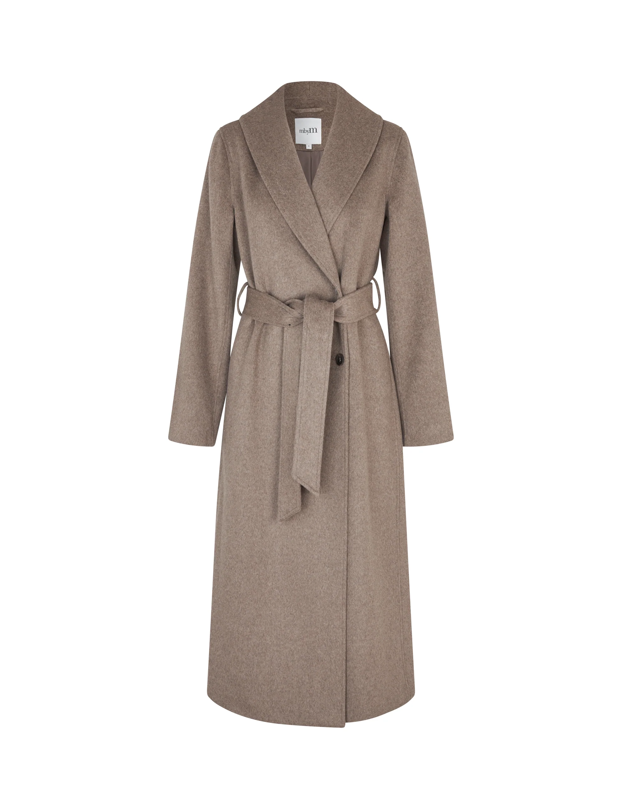 Umia-M Coat - Greige Melange - Image 4